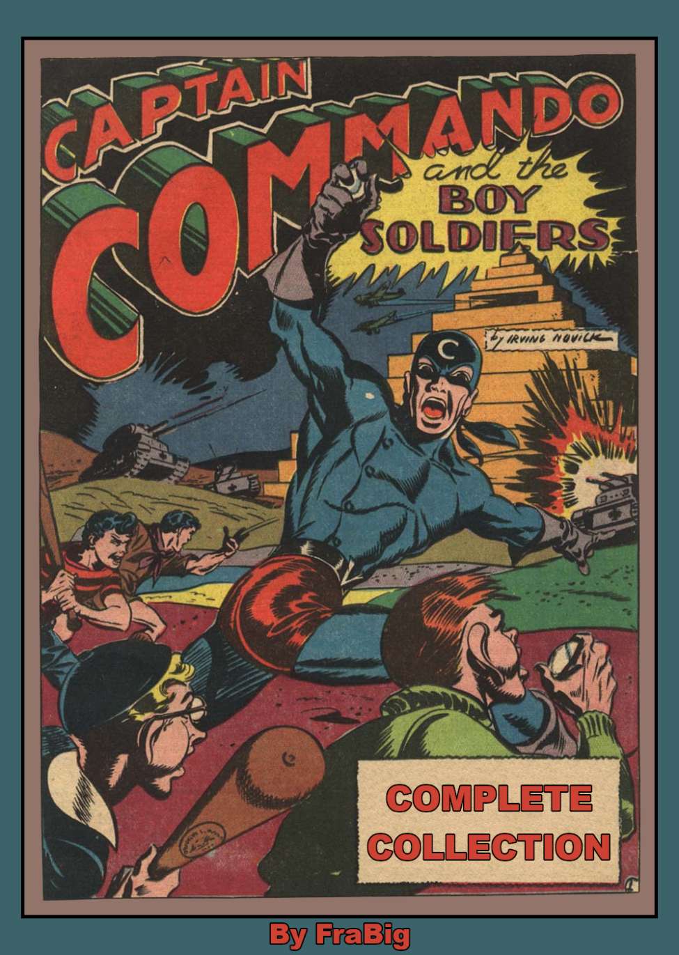 Book Cover For Captain Commando Complete Collection