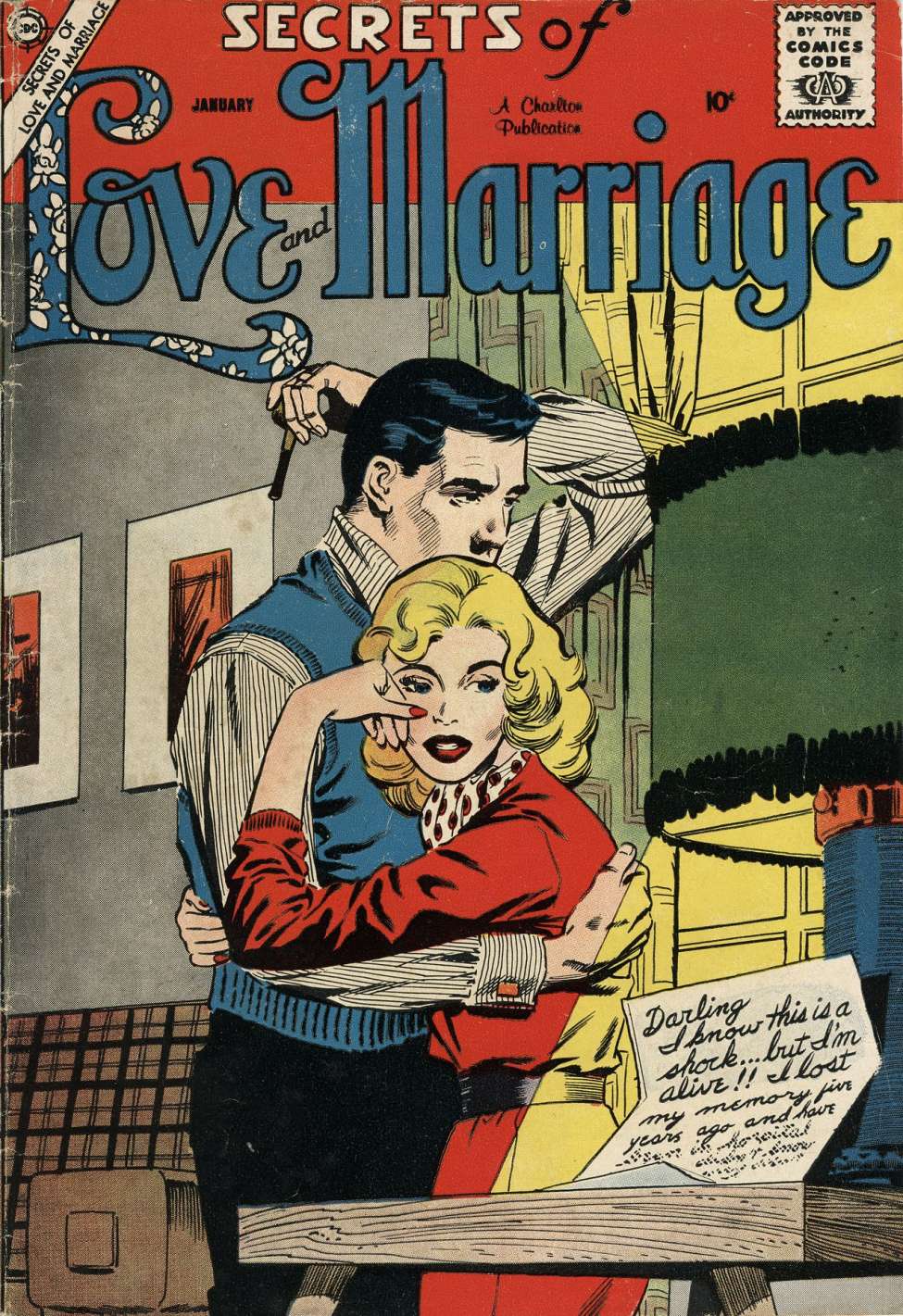 Comic Book Cover For Secrets of Love and Marriage 11
