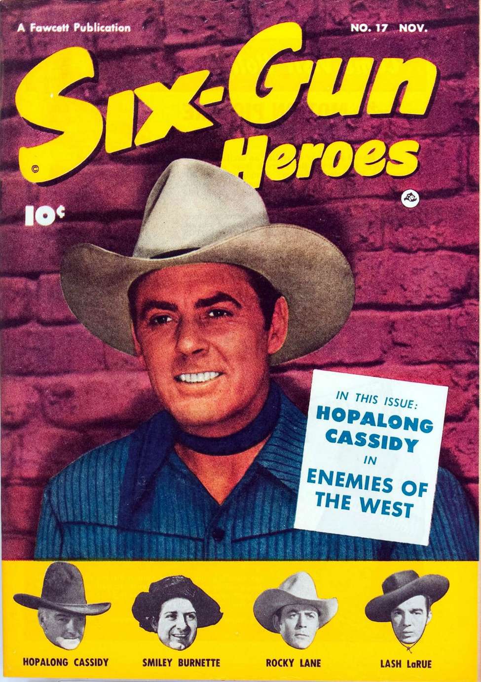 Comic Book Cover For Six-Gun Heroes 17 - Version 2