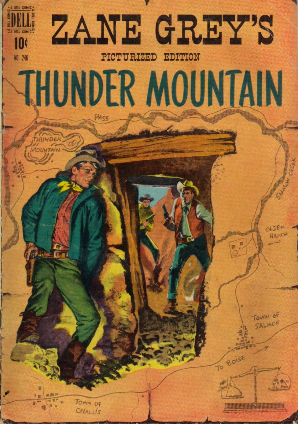 Comic Book Cover For 0246 - Zane Grey's Thunder Mountain