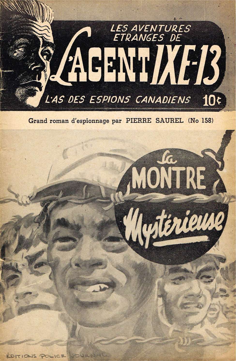 Comic Book Cover For L'Agent IXE-13 v2 158 - La montre mystérieuse