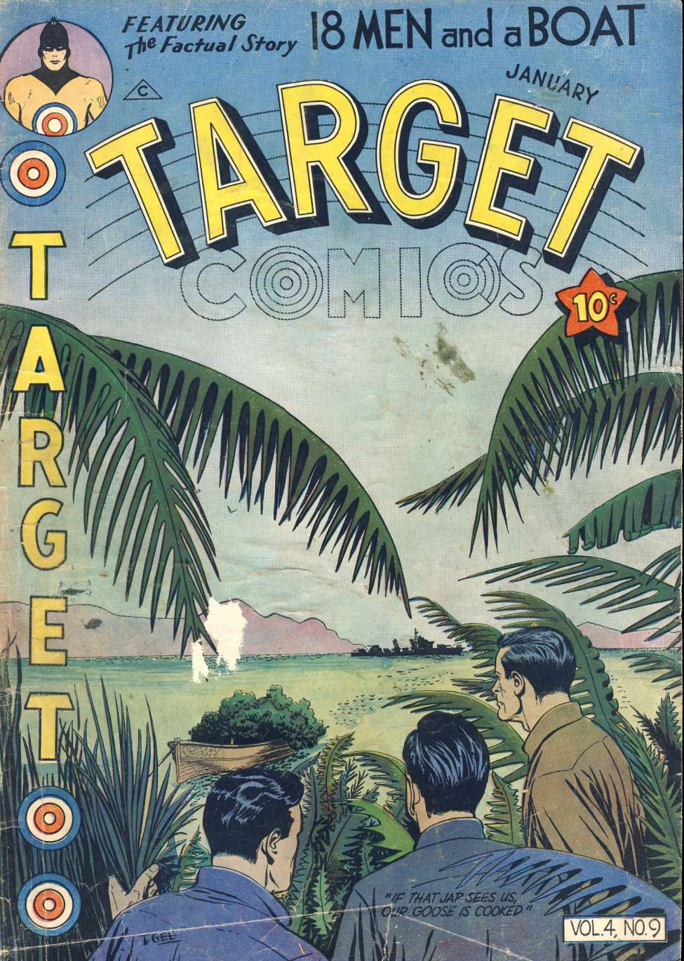 Book Cover For Target Comics v4 9