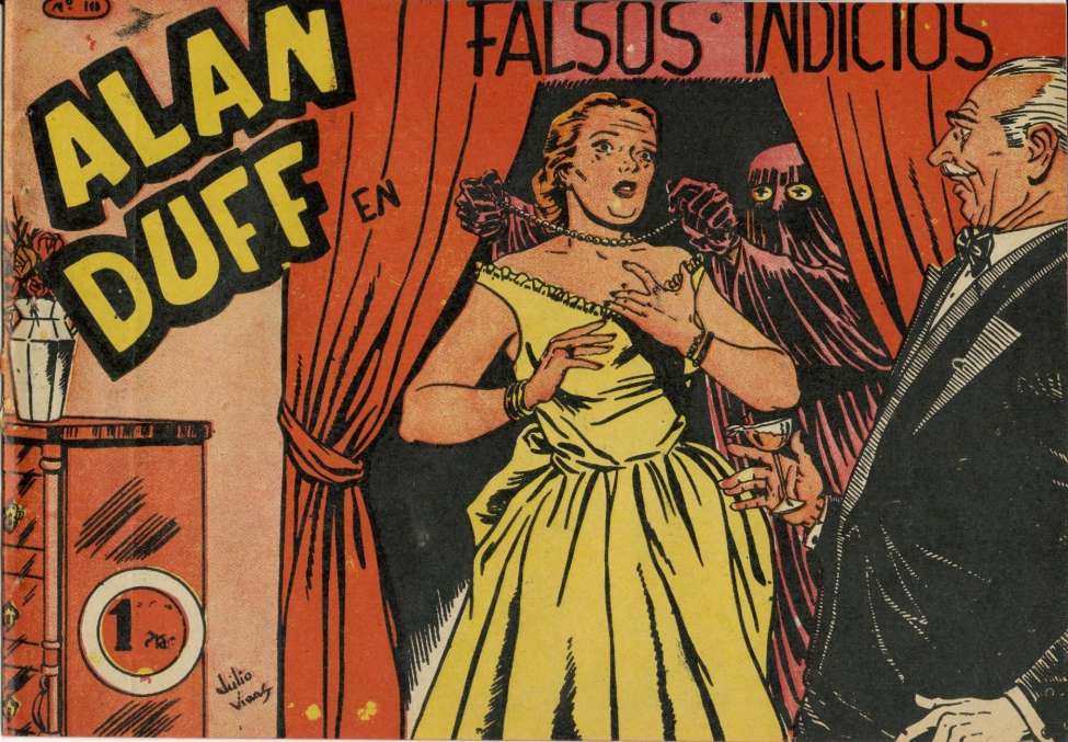 Comic Book Cover For Alan Duff 10 Falsos indicios