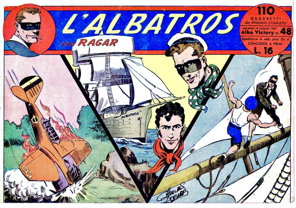Comic Book Cover For Ragar 48 - L'Albatros