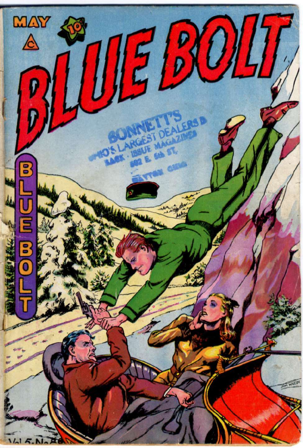 Book Cover For Blue Bolt v5 8 - Version 1