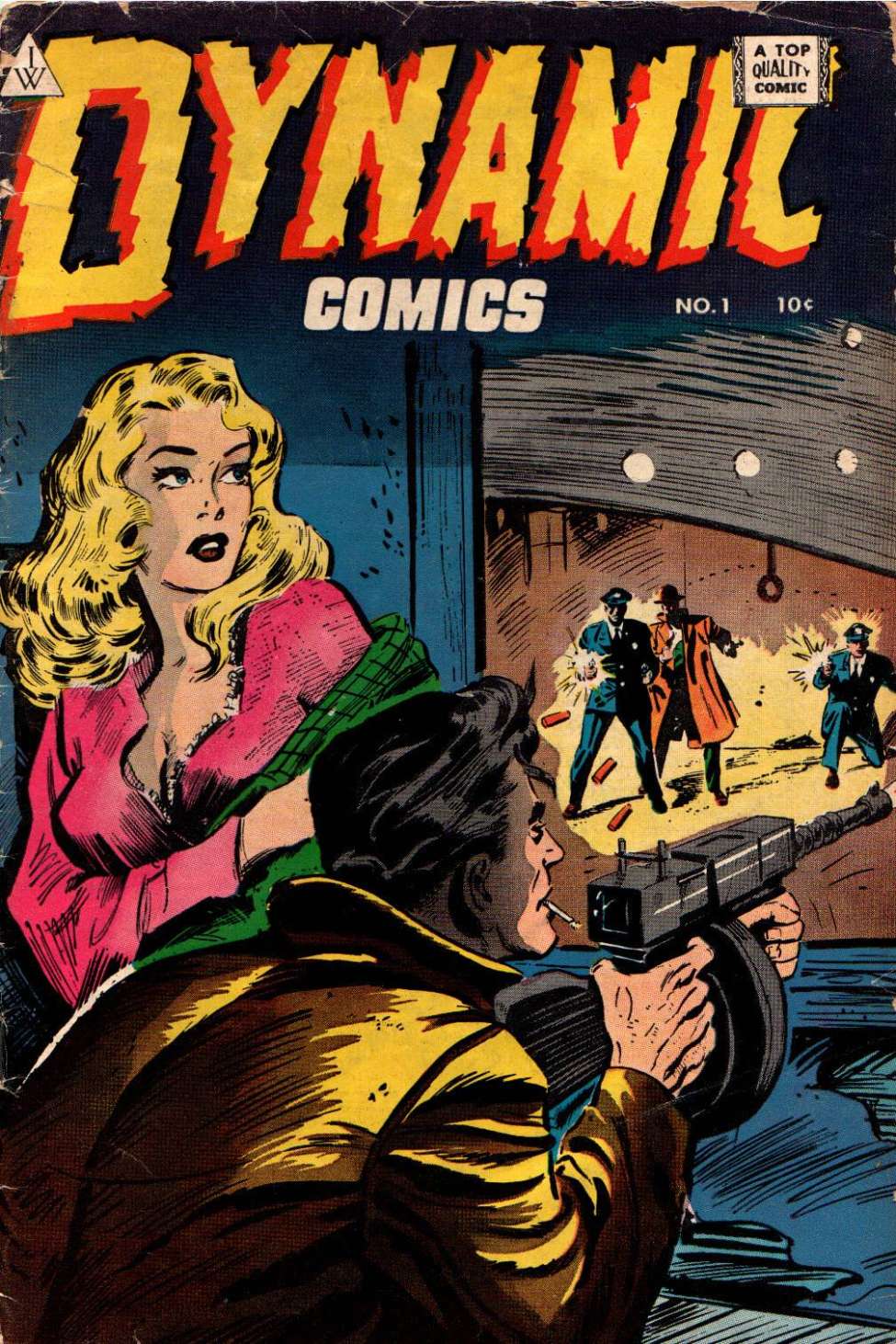 Comic Book Cover For Dynamic Comics 1 (alt) - Version 2