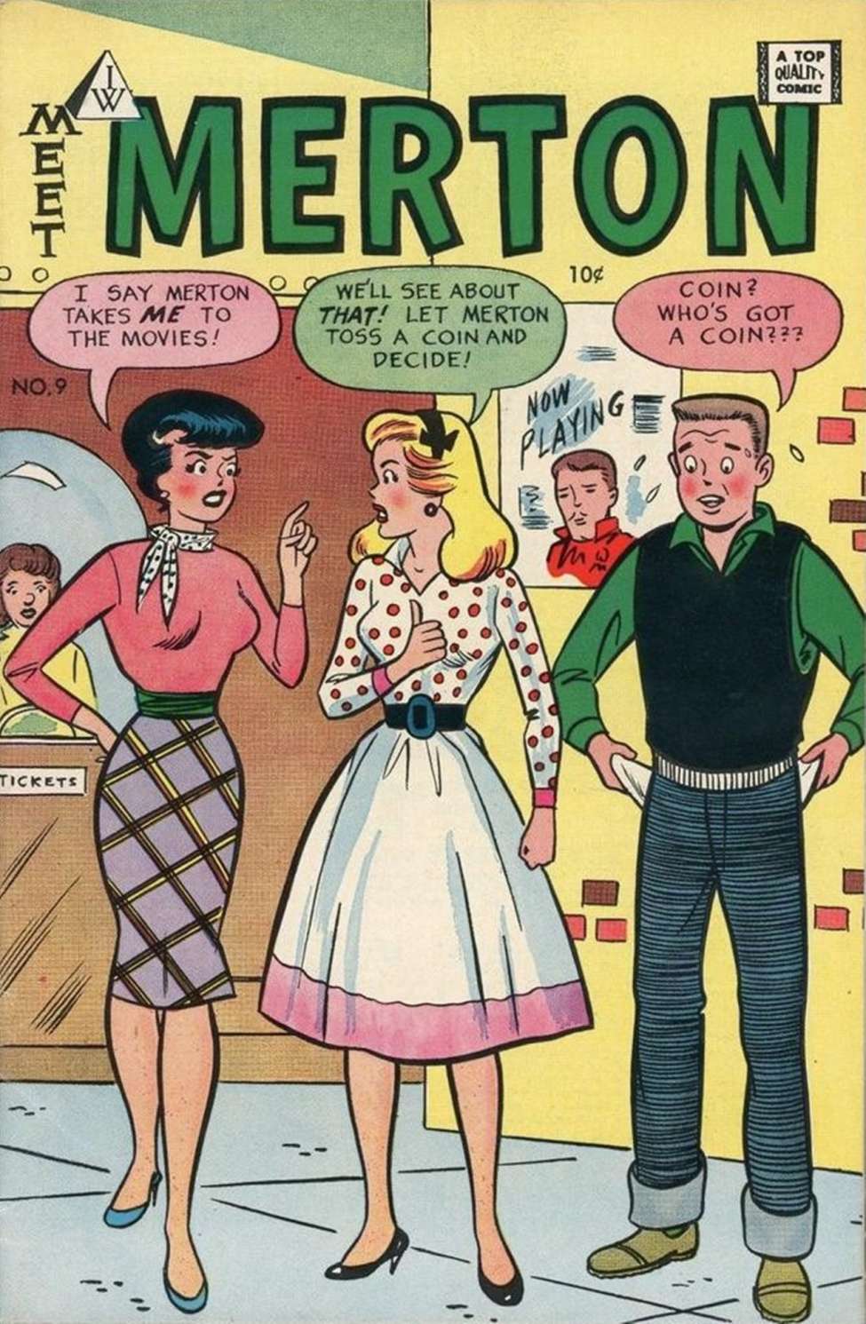 Comic Book Cover For Meet Merton 9 - Version 2