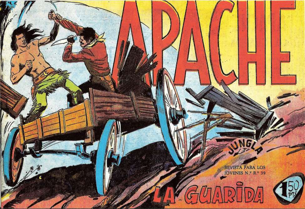 Comic Book Cover For Apache 22 - La Guarida