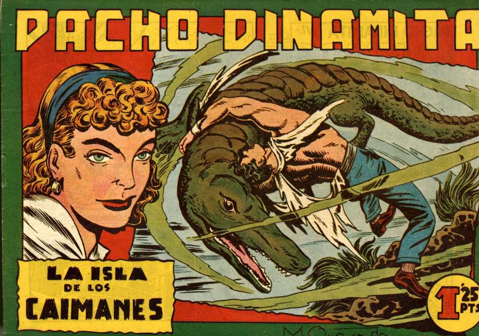 Comic Book Cover For Pacho Dinamita 8 - La isla de los camianes