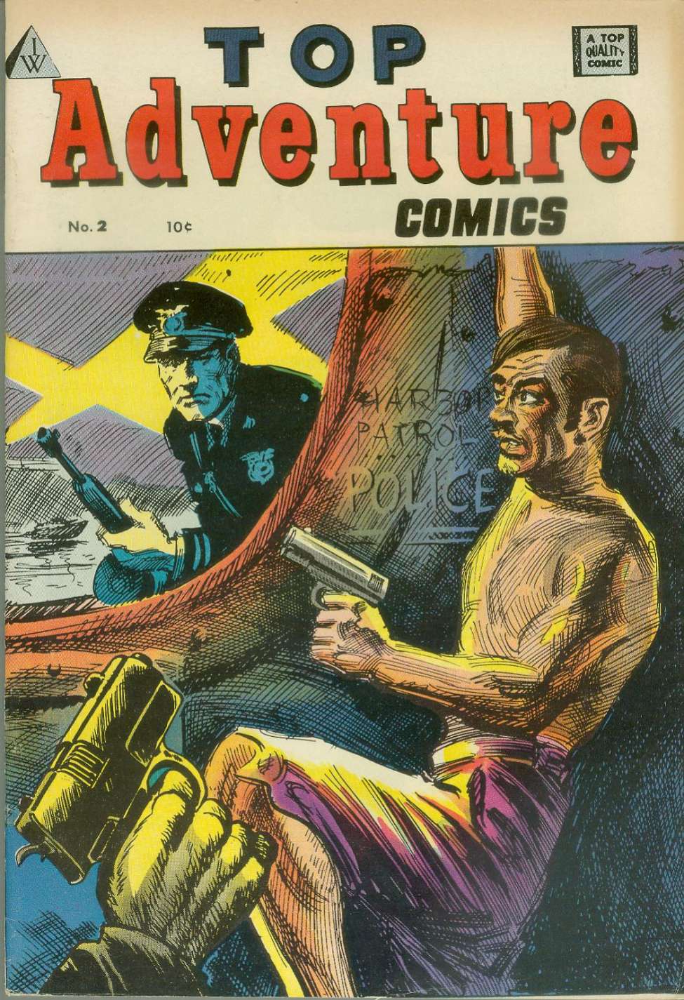 Book Cover For Top Adventure Comics 2