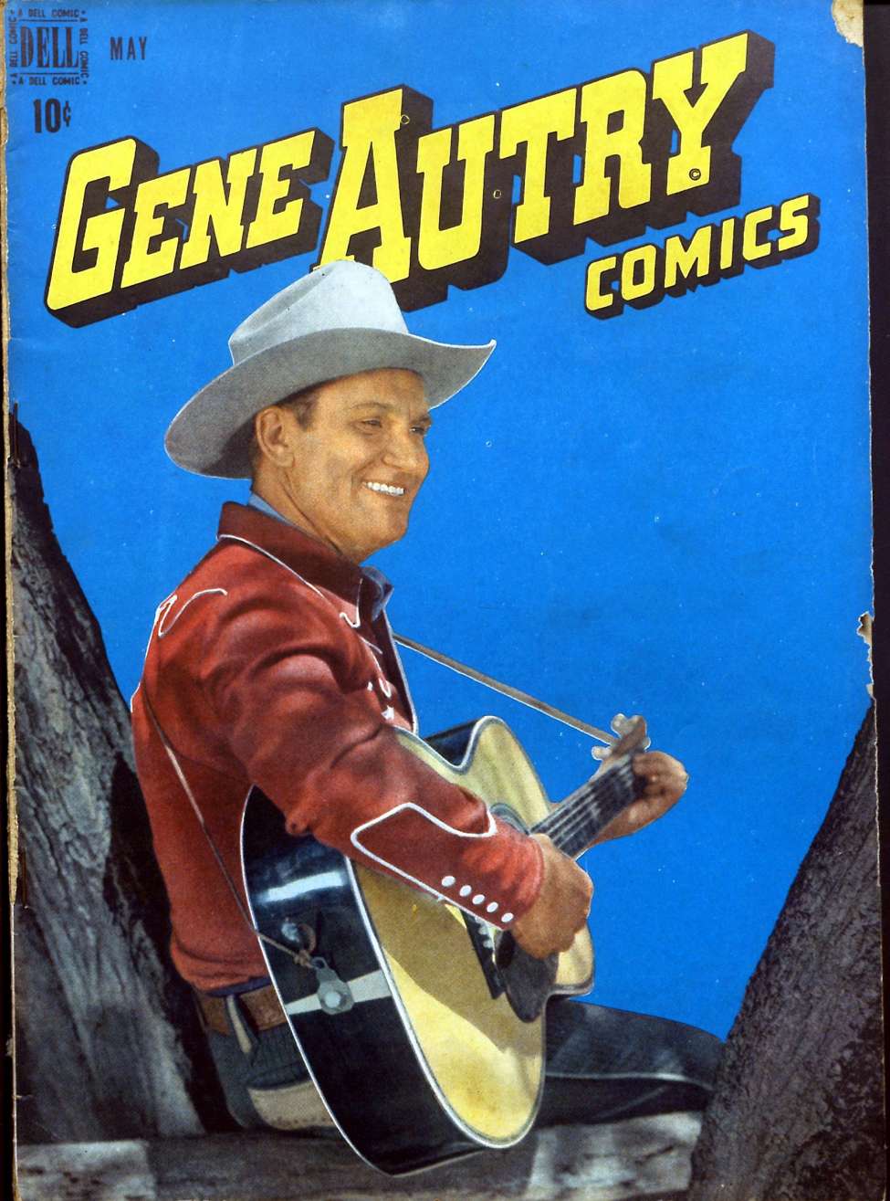 Comic Book Cover For Gene Autry Comics 15 (alt) - Version 2