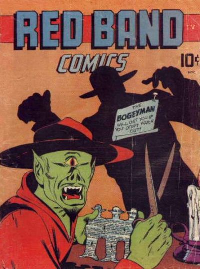 Comic Book Cover For Red Band Comics 4