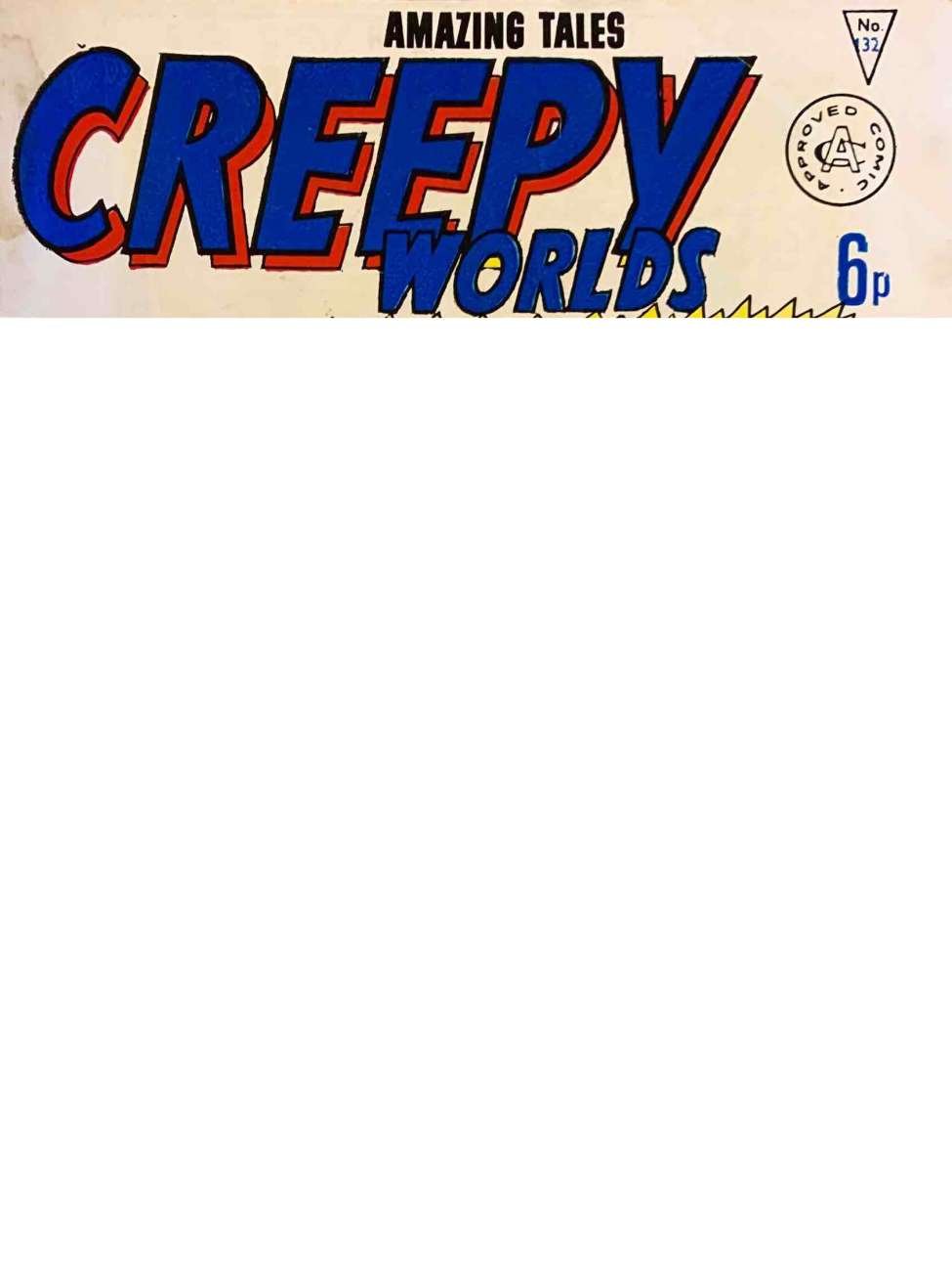 Book Cover For Creepy Worlds 132