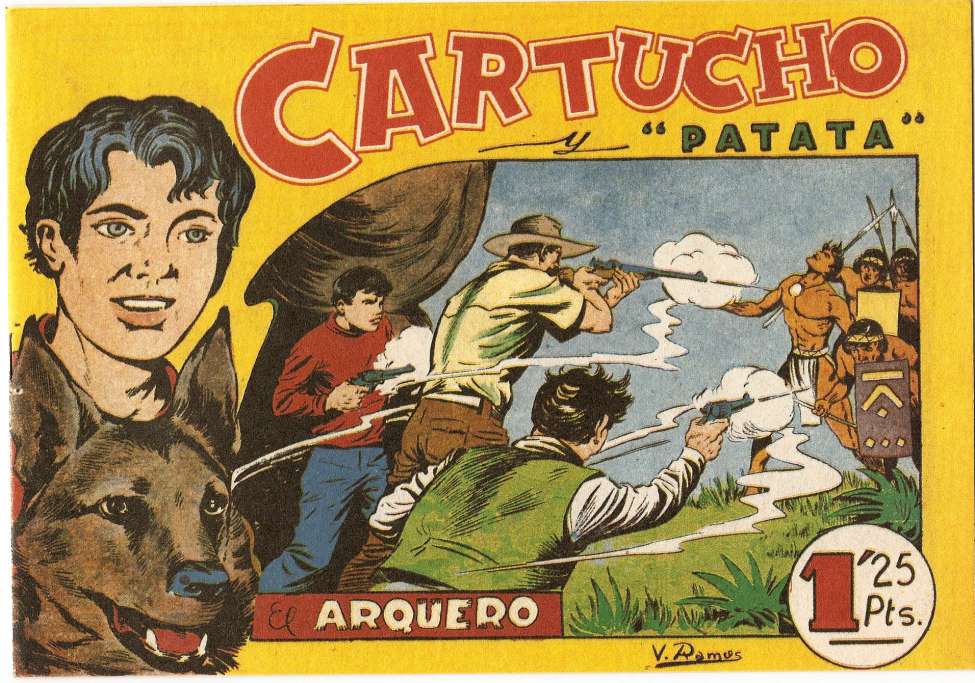 Comic Book Cover For Cartucho y Patata 24 - El Arquero