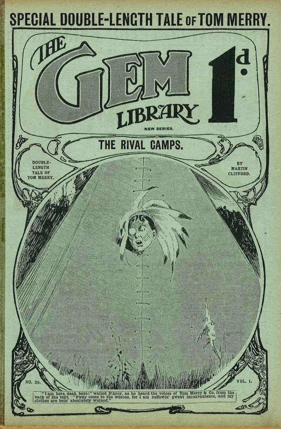 Comic Book Cover For The Gem v2 25 - The Rival Camps