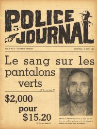 Large Thumbnail For Police Journal v5 21 - Le sang sur les pantalons verts
