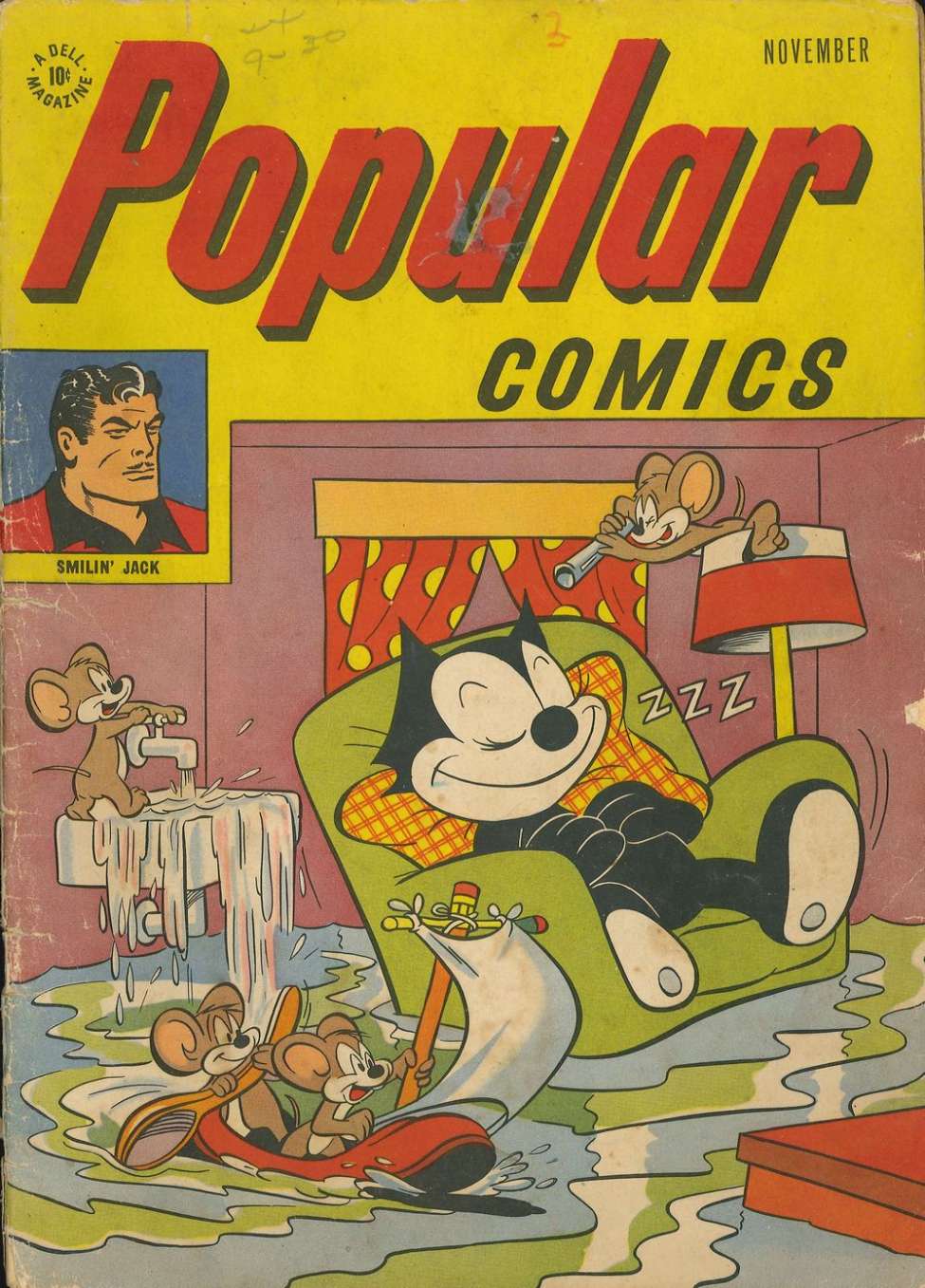 Comic Book Cover For Popular Comics 141 - Version 1