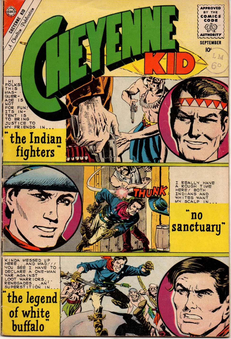 Comic Book Cover For Cheyenne Kid 24