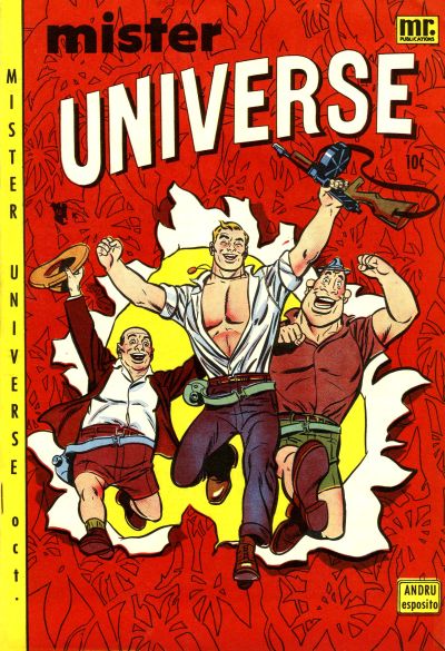 Comic Book Cover For Mister Universe 2