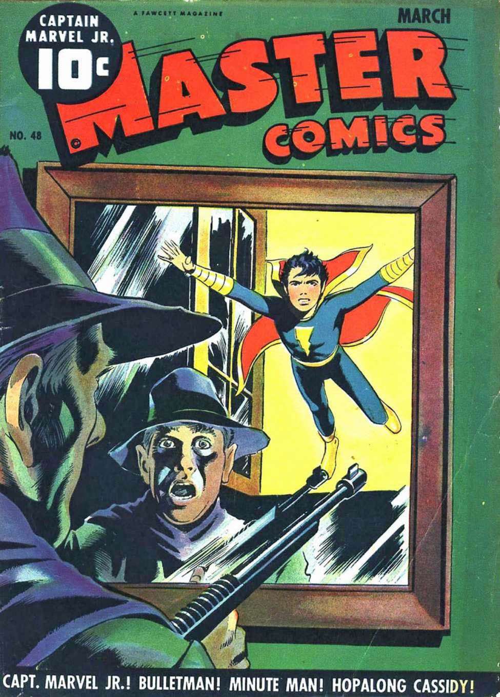 Comic Book Cover For Capt. Marvel Jnr Compilation 6