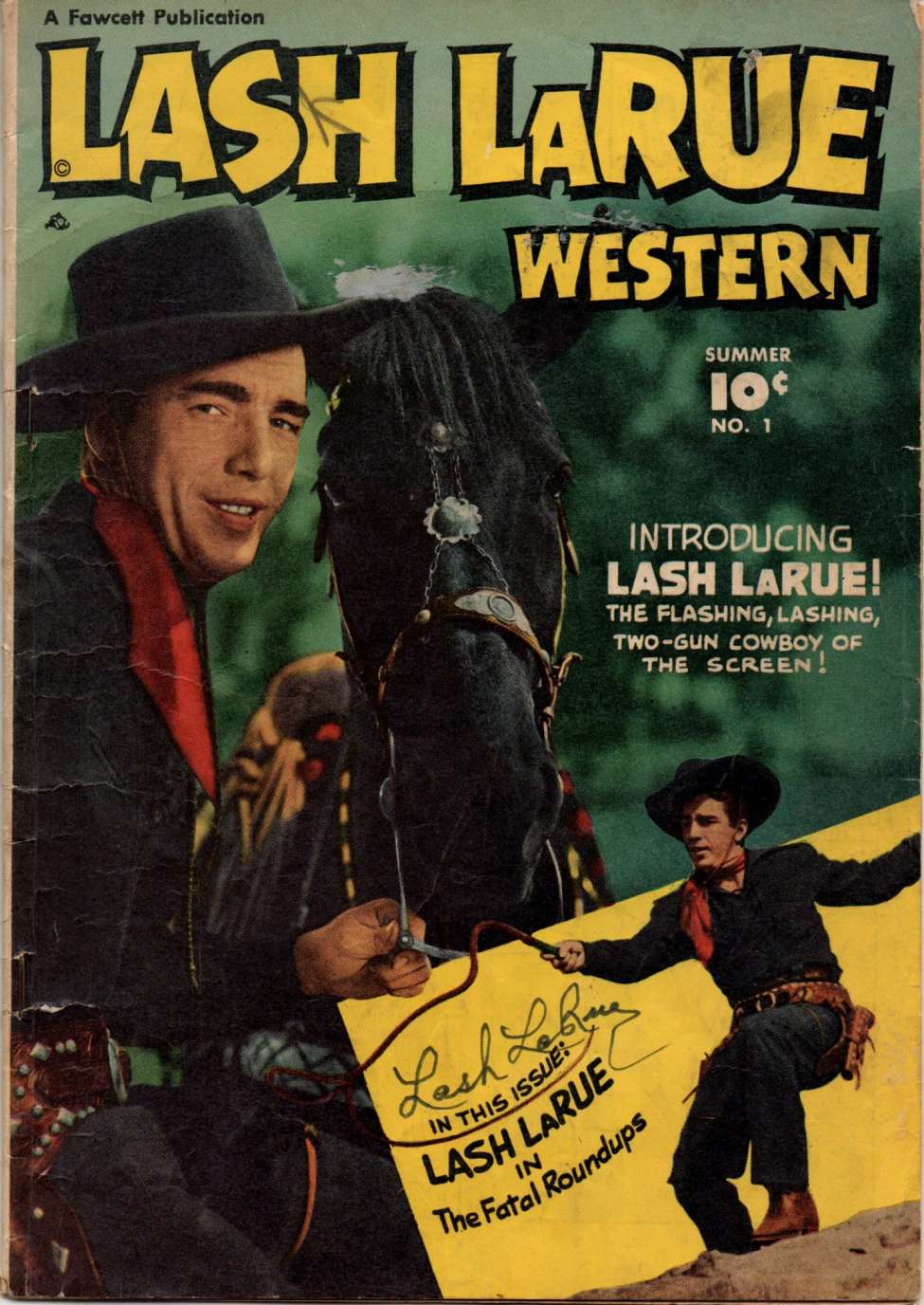 Book Cover For Lash LaRue Western 1