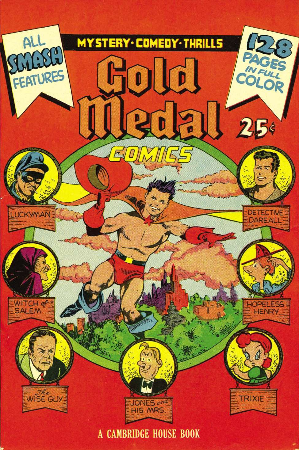 Book Cover For Gold Medal Comics 1 (part 1) - Version 2