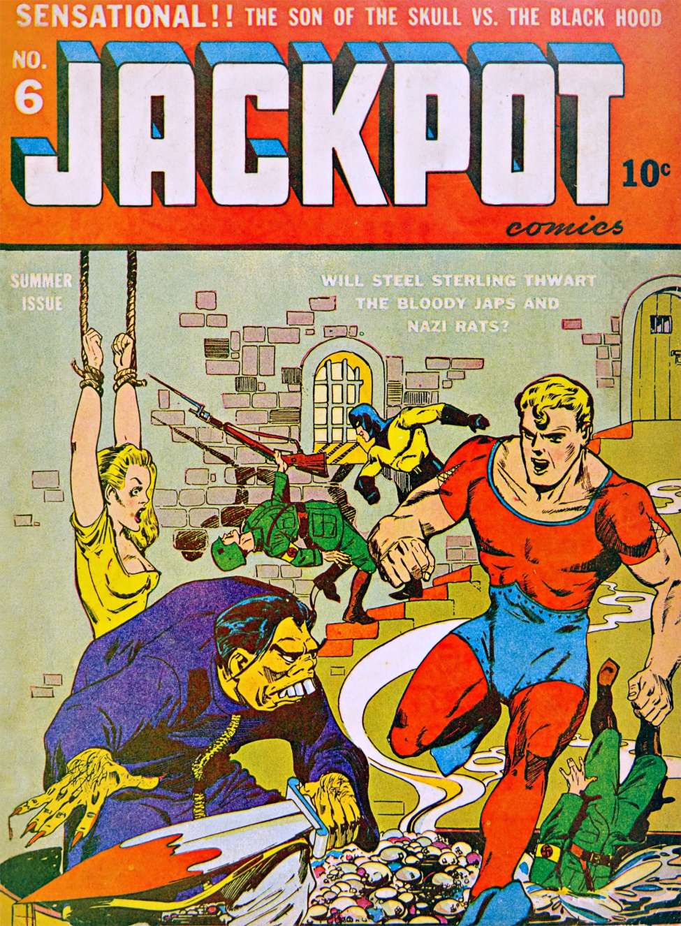 Book Cover For Jackpot Comics 6 - Version 2