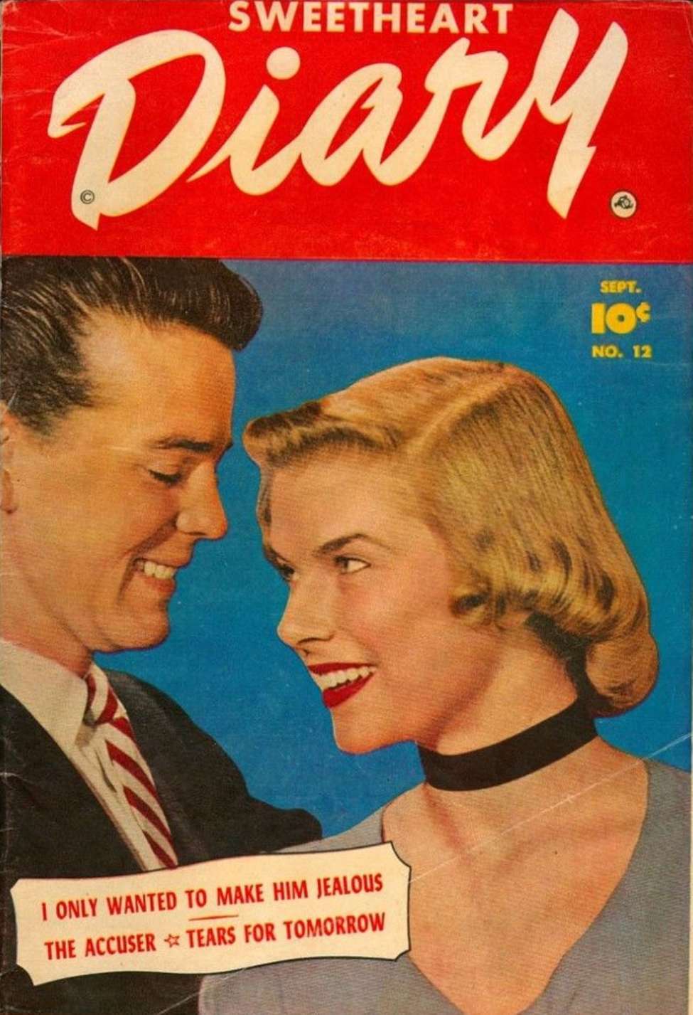 Comic Book Cover For Sweetheart Diary 12 - Version 1