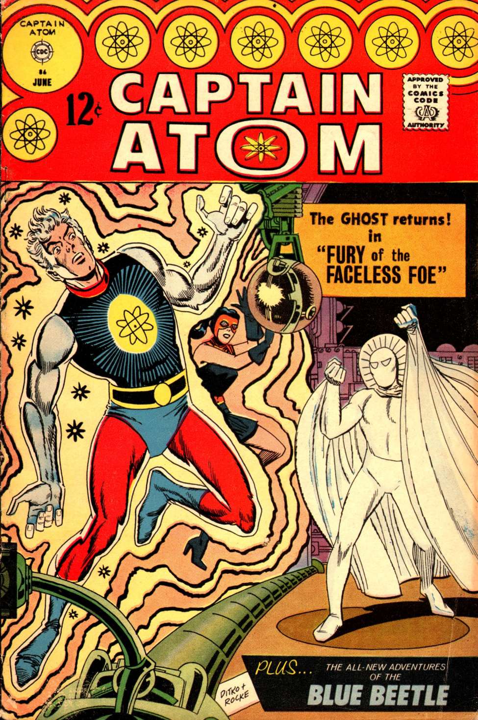 Book Cover For Captain Atom 86 - Version 2