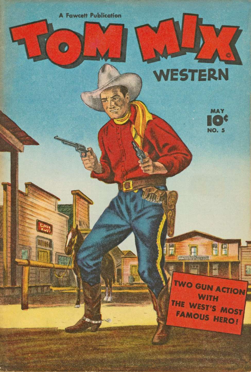 Book Cover For Tom Mix Western 5 - Version 2