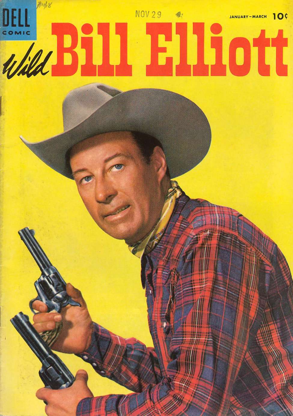 Comic Book Cover For Wild Bill Elliott #16