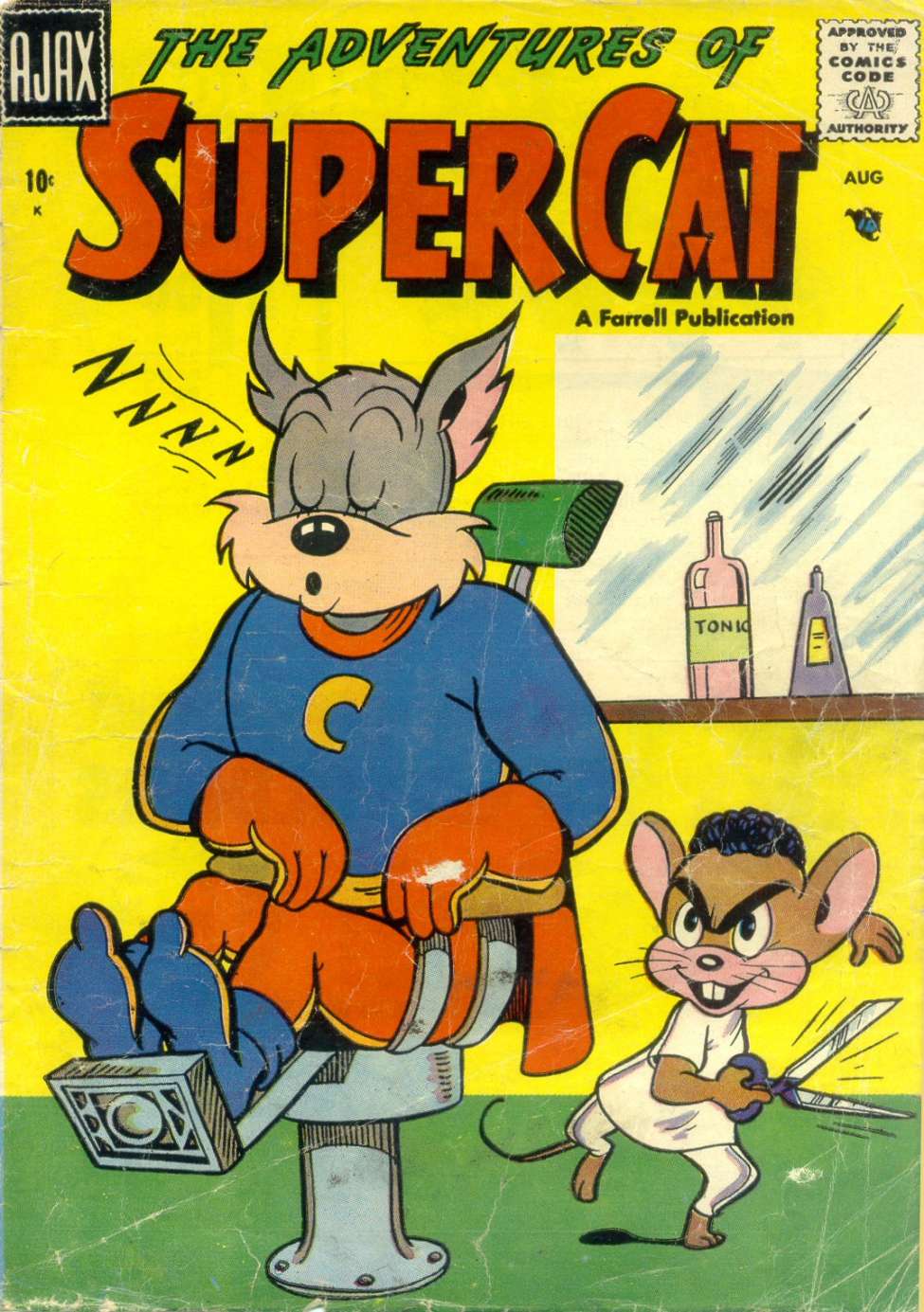 Comic Book Cover For Super Cat 1