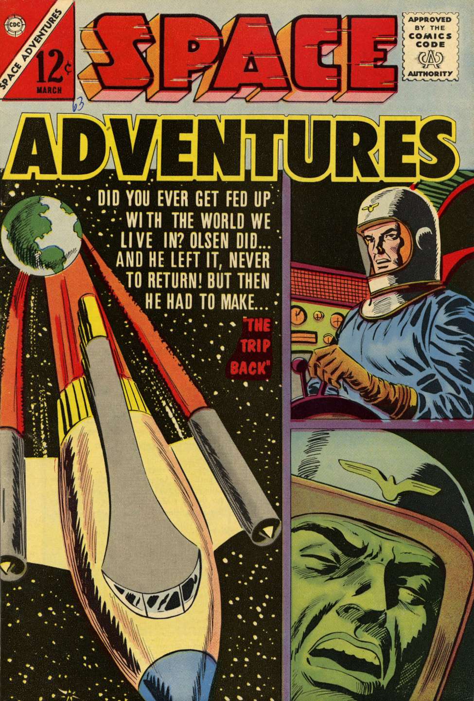 Book Cover For Space Adventures 50