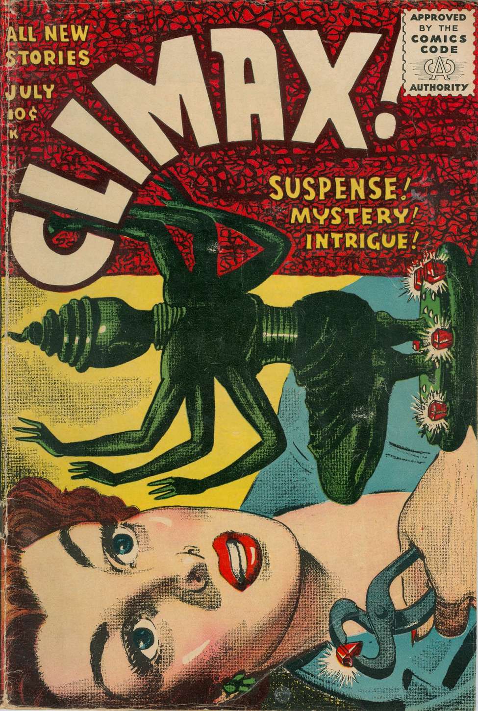 Comic Book Cover For Climax 1
