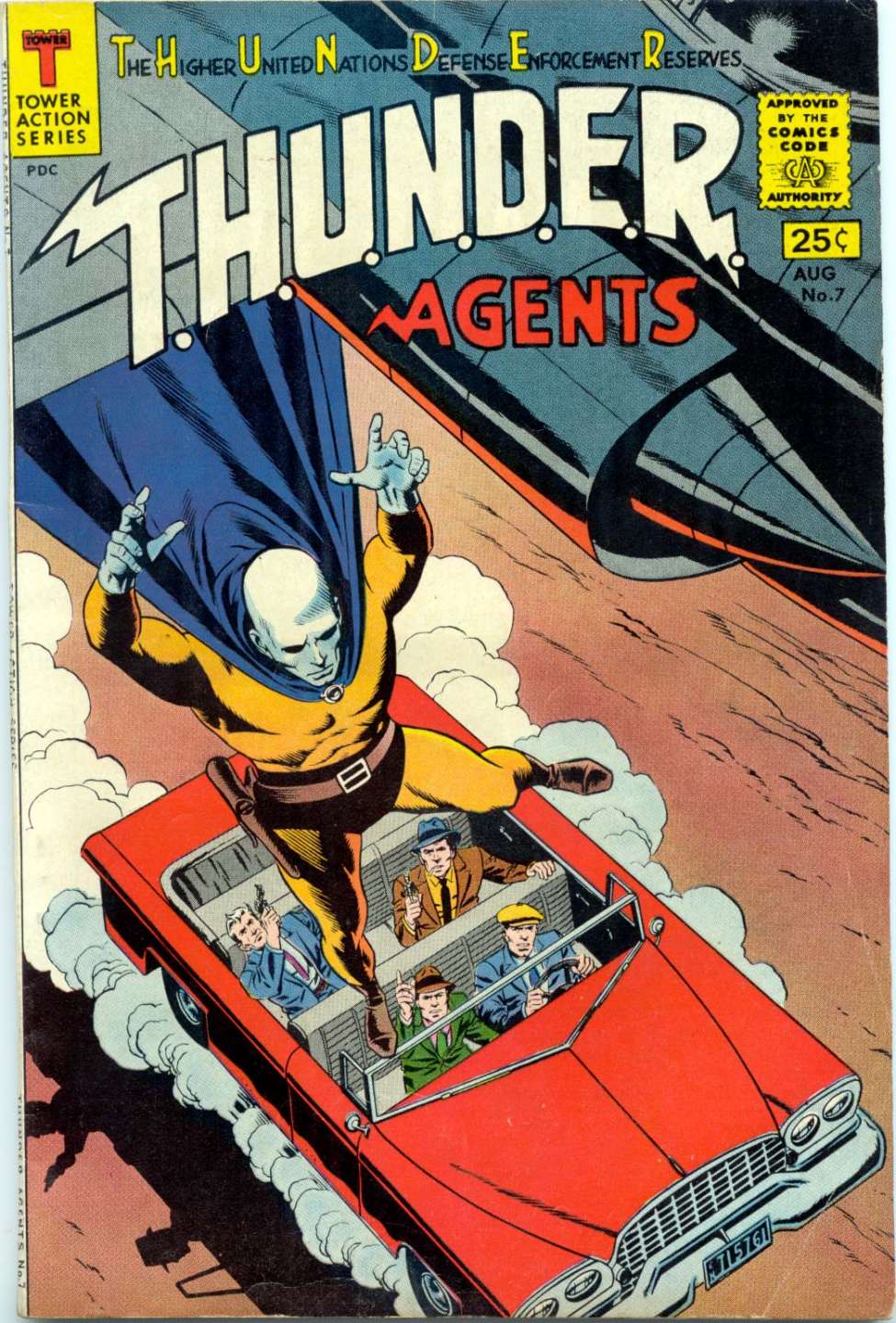 Comic Book Cover For T.H.U.N.D.E.R. Agents 7