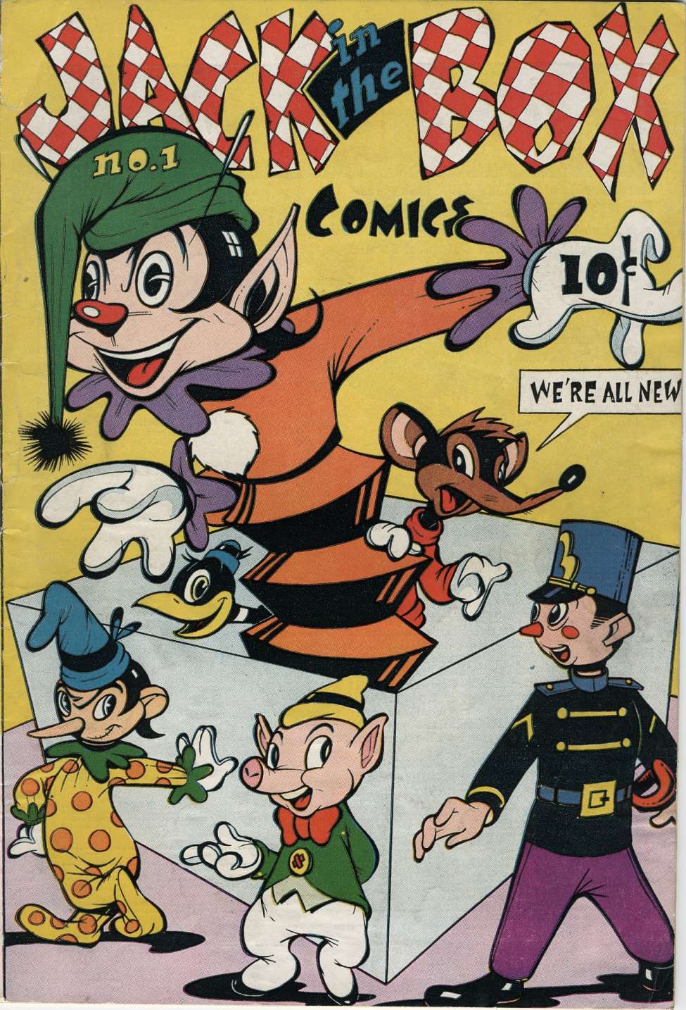 Book Cover For Jack-In-The-Box Comics 1