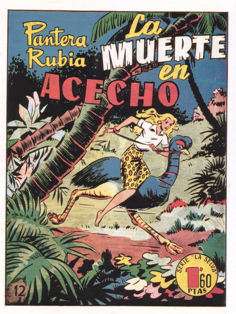 Book Cover For Pantera Rubia 8 - La Muerte en Acecho