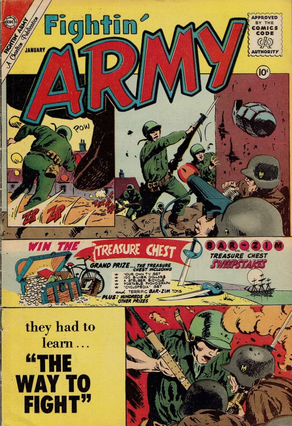 Book Cover For Fightin' Army 39