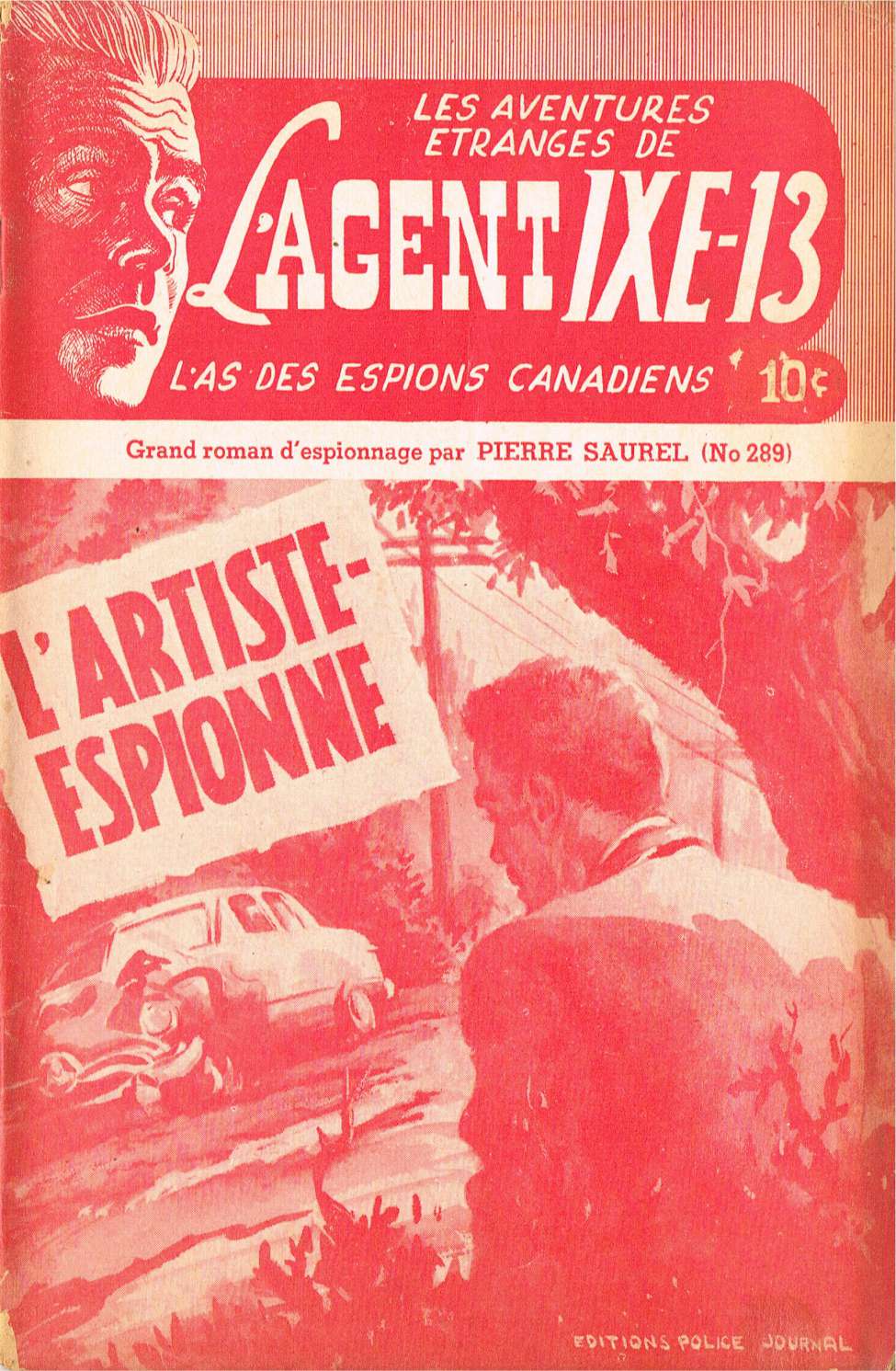 Book Cover For L'Agent IXE-13 v2 289 - L'artiste espionne
