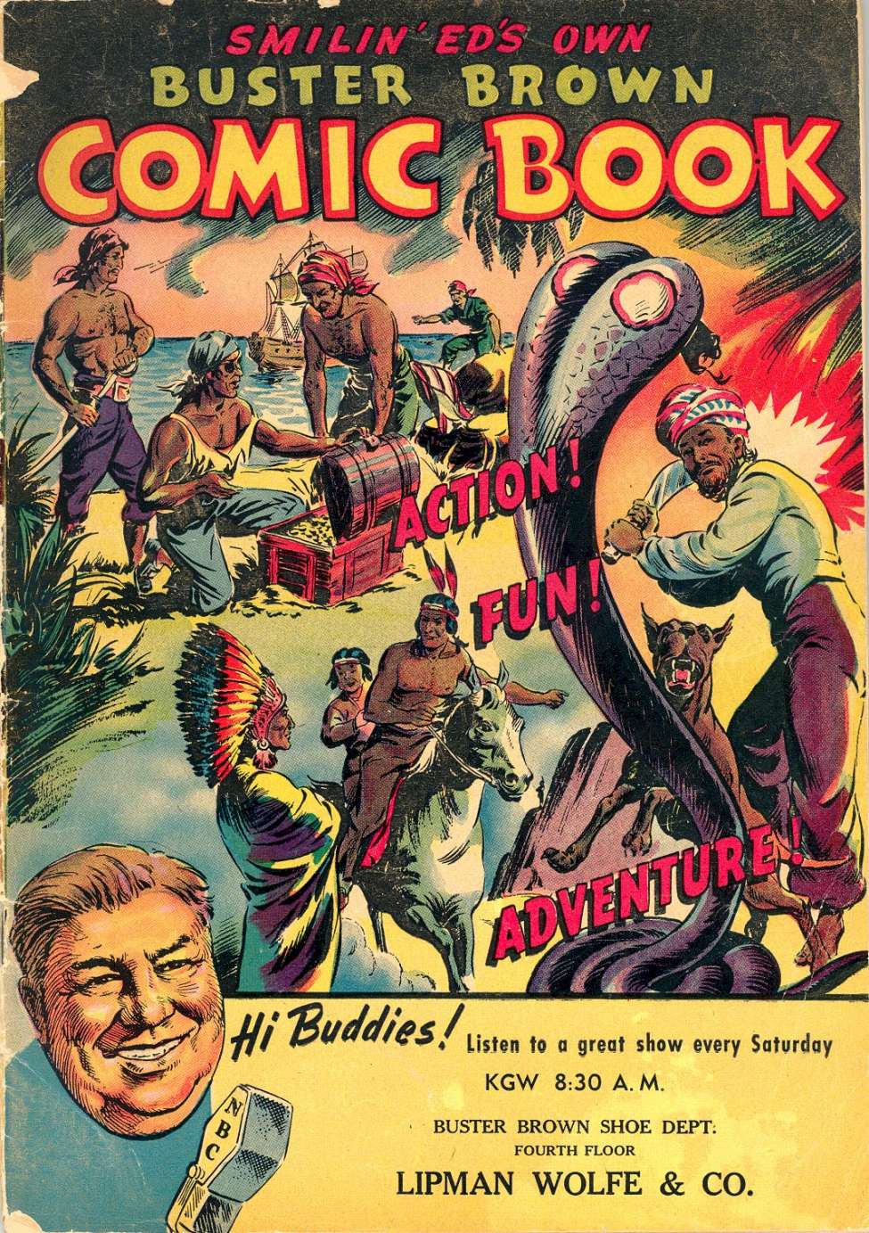 Comic Book Cover For Buster Brown 1