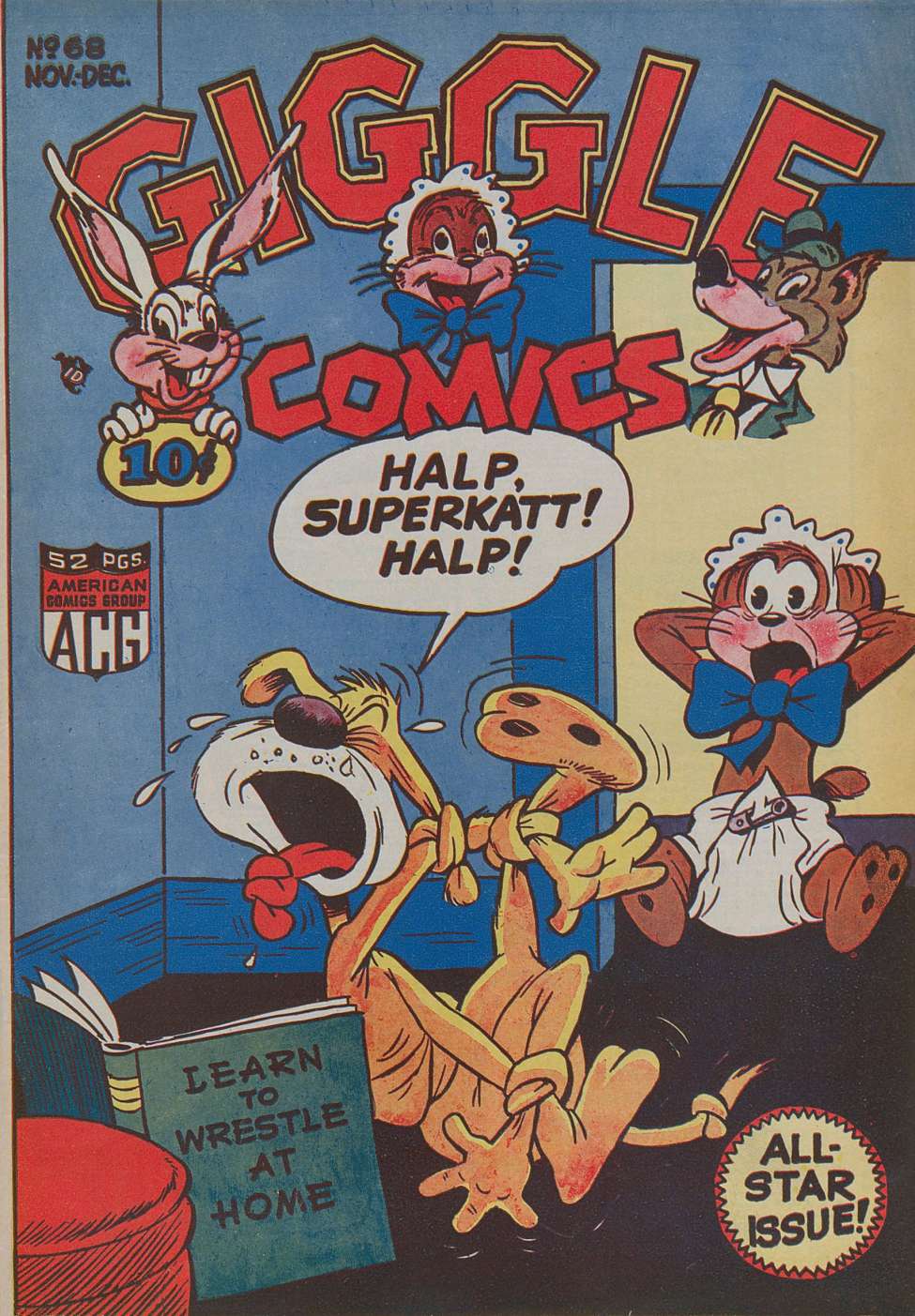 Book Cover For Giggle Comics 68
