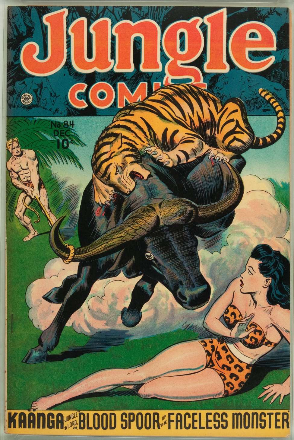 Comic Book Cover For Jungle Comics 84