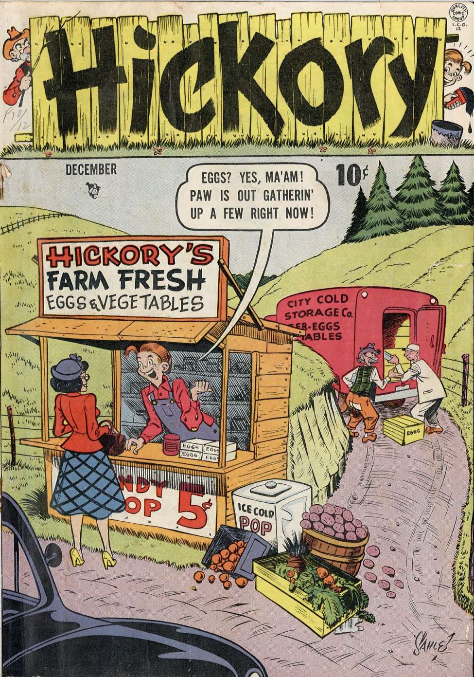 Comic Book Cover For Hickory 2