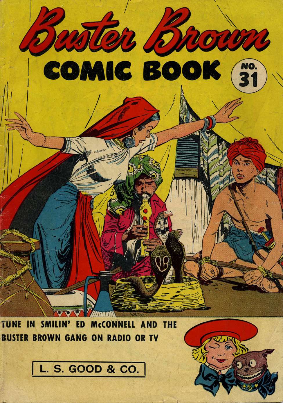 Comic Book Cover For Buster Brown 31