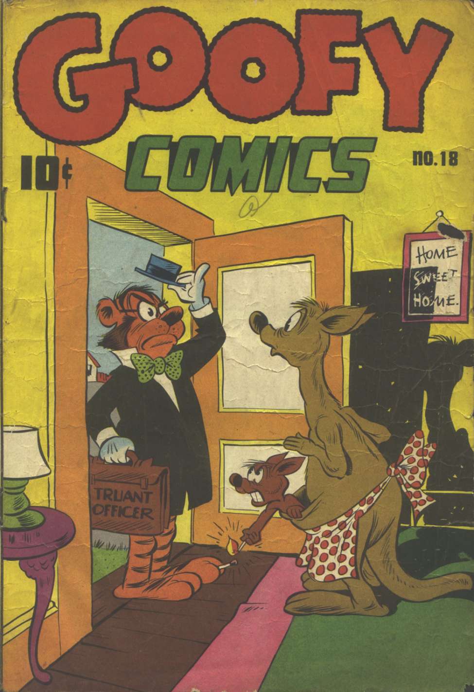 Comic Book Cover For Goofy Comics 18