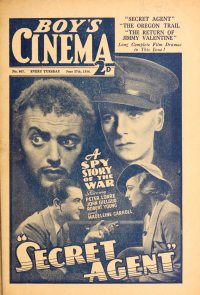 Large Thumbnail For Boy's Cinema 863 - Secret Agent - Madeleine Carroll