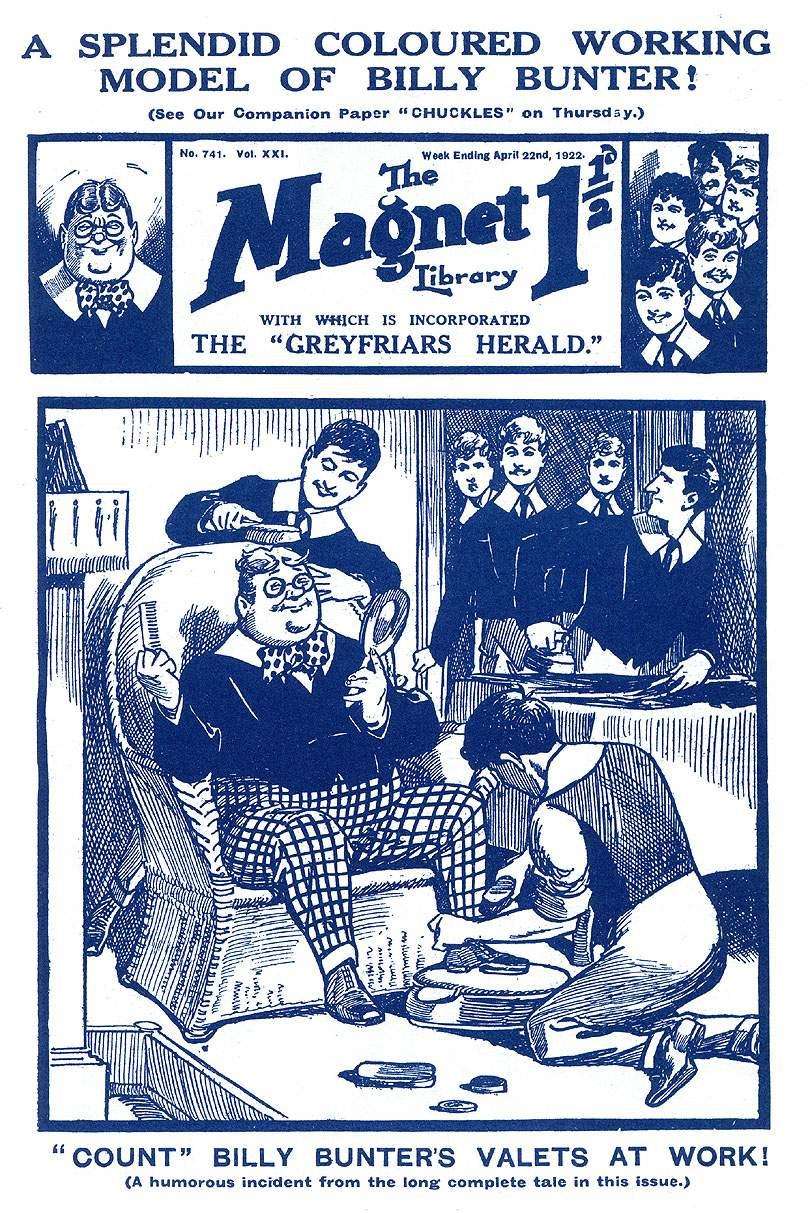 Book Cover For The Magnet 741 - His Excellency Count Bunter!