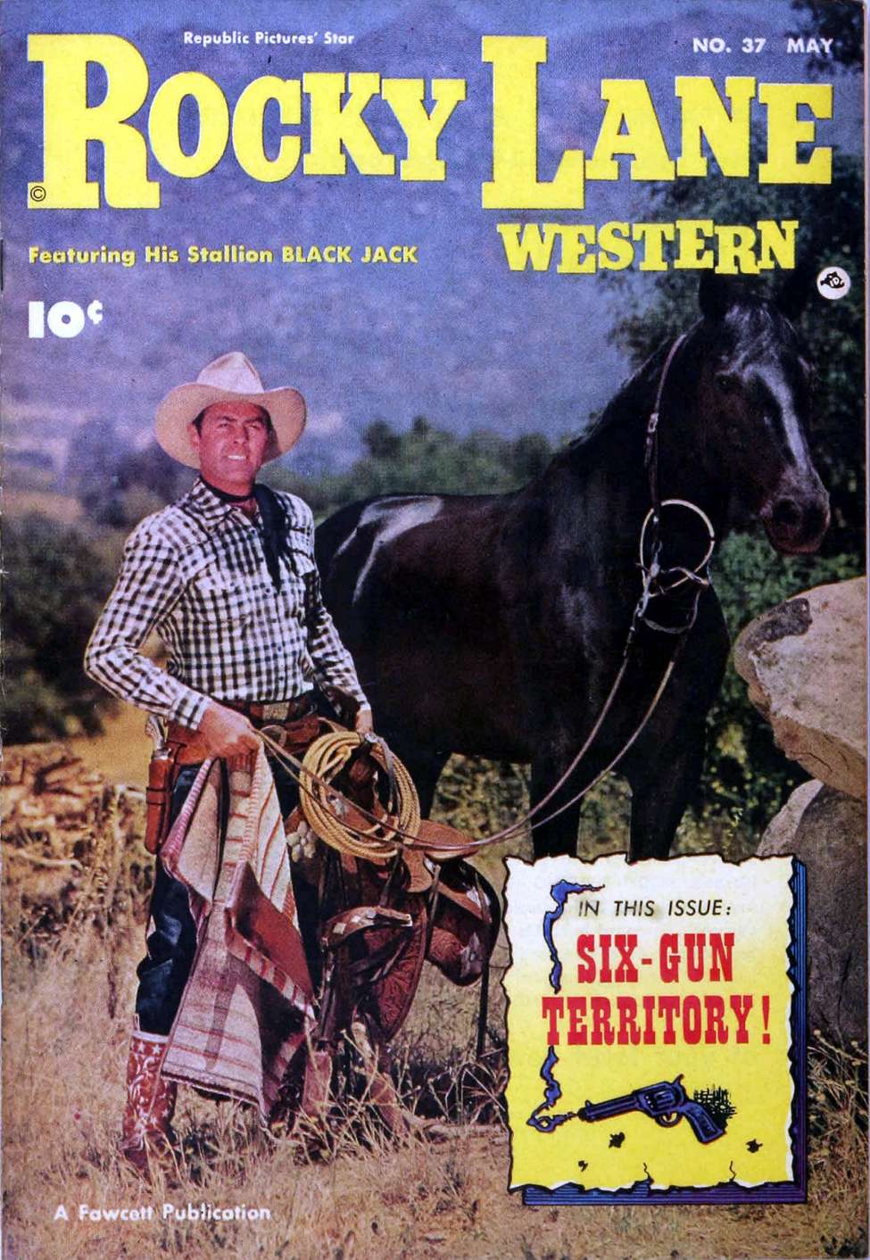 Book Cover For Rocky Lane Western 37