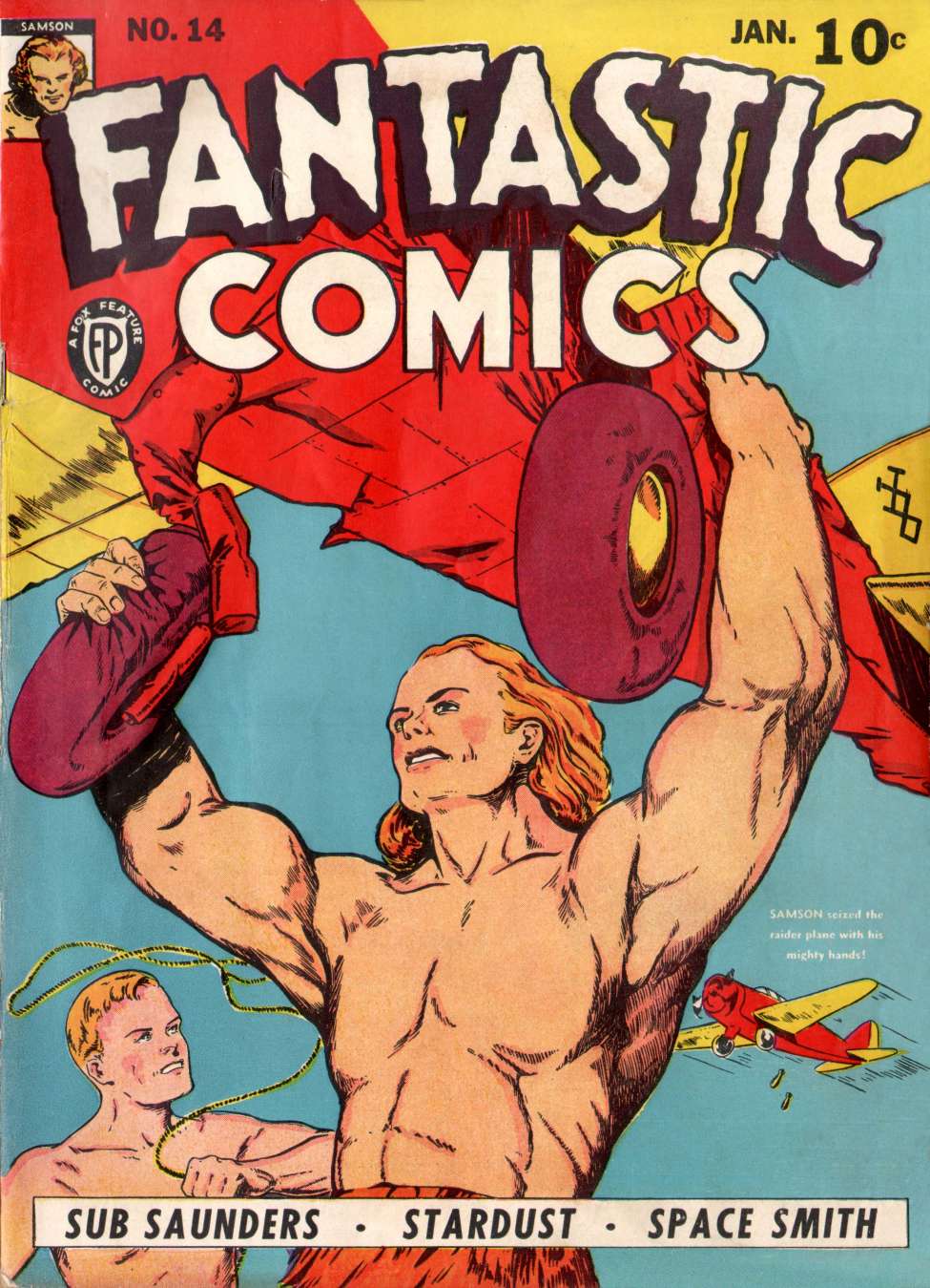 Book Cover For Fantastic Comics 14