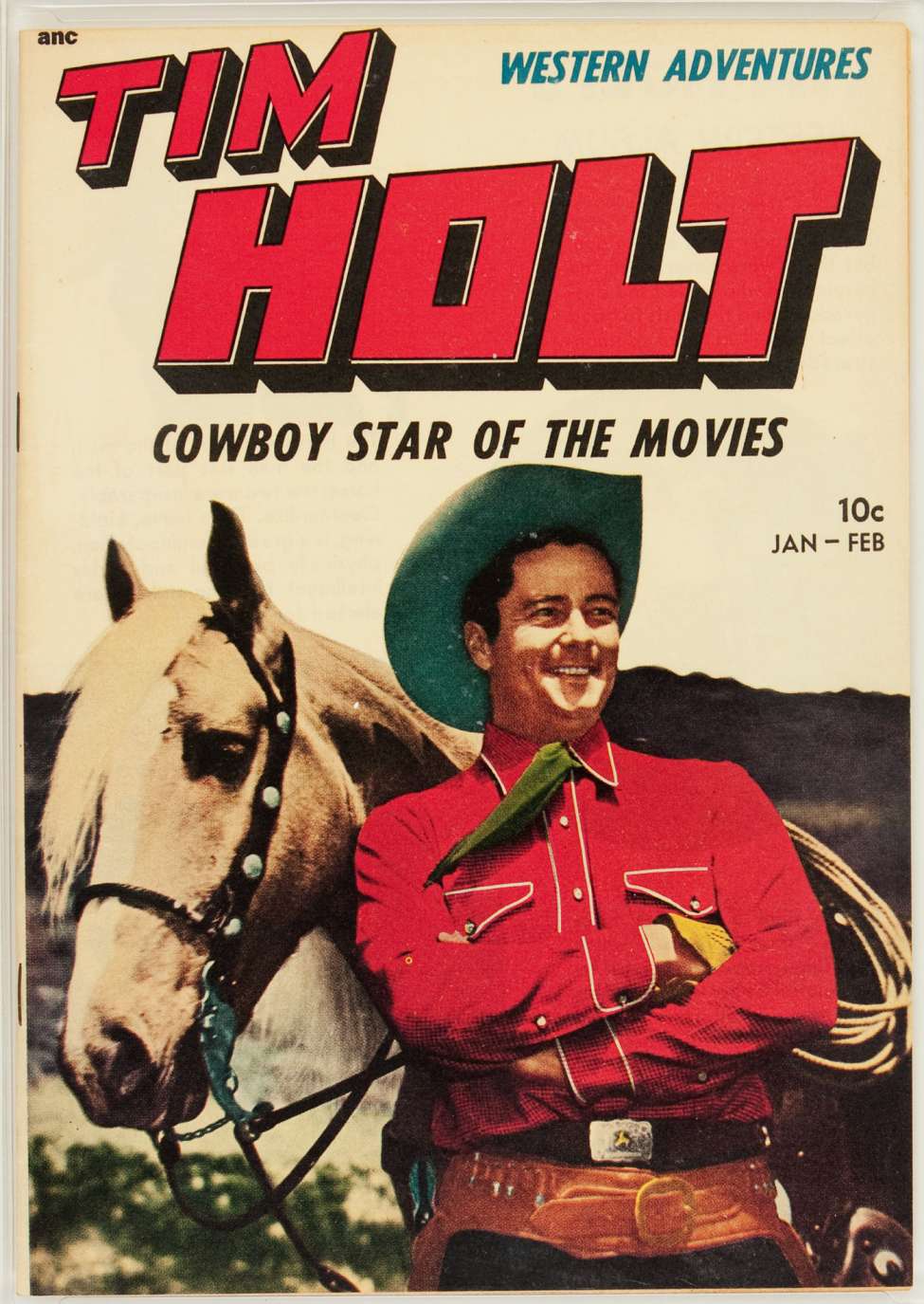 Comic Book Cover For Tim Holt 4
